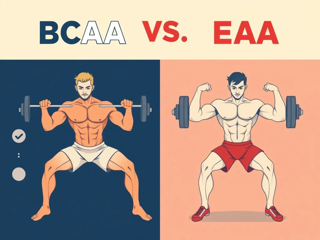 BCAA vs EAA: ktoré aminokyseliny sú lepšie pre rast svalovej hmoty?