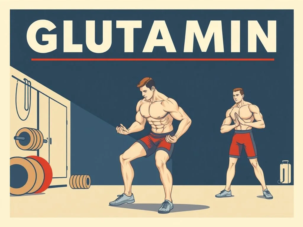 Glutamín v bodybuildingu: ako maximalizovať regeneráciu a rast svalov
